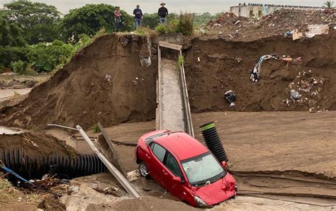 Lluvias Dejan Afectaciones En Puerto De Veracruz