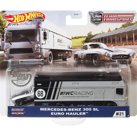Jual Hot Wheels Mercedes Benz Sl Euro Hauler Iwc Team Transport Premium Shopee Indonesia