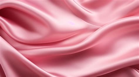 Luxurious Wedding Backdrop A Smooth And Elegant Pink Silk Or Satin