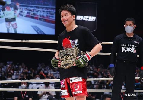 【rizin】bellator王者からの「いつ俺たちのタイトルを賭けて戦う？」の呼びかけに、朝倉海「大晦日の後で。リングサイド席を用意するよ