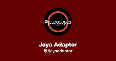 Jaya Adaptor Linktree