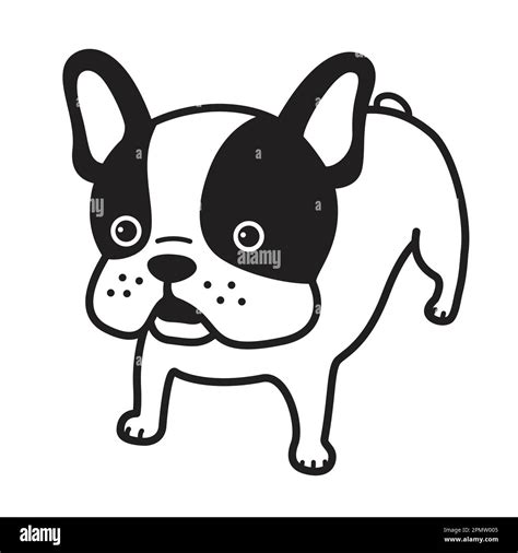 Dog Vector French Bulldog Icon Logo Illustration Cartoon Character