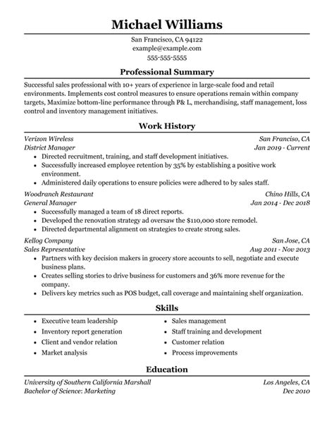 Best Merchandiser Resume Examples