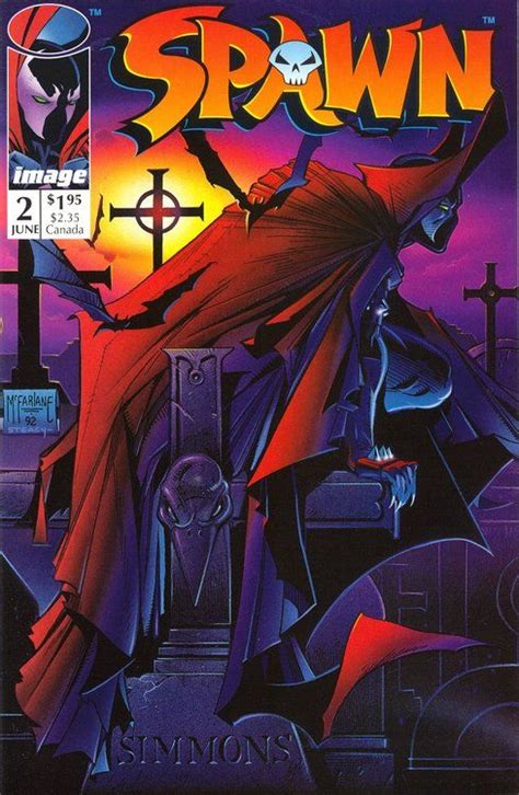 Comicbookcovers Spawn 2 June 1992 Cover By Todd McFarlane And Ken