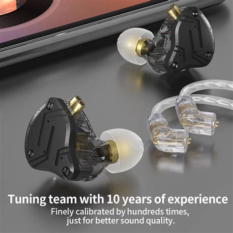 Kz Zs10 Pro Earphones Headphones Headphones Ear Kz Zs10 Pro In Ear Music Earphones