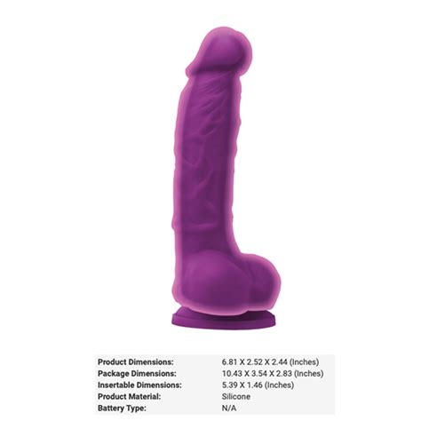 Colours Dual Density Dildo Purple Varta Mayoreo