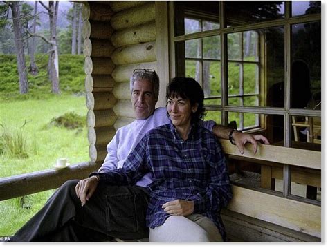 Ghislaine Maxwell And Jeffrey Epstein Lounge In Queens Log Cabin At