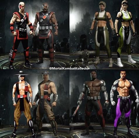 Mortal Kombat 11 Klassic Skins