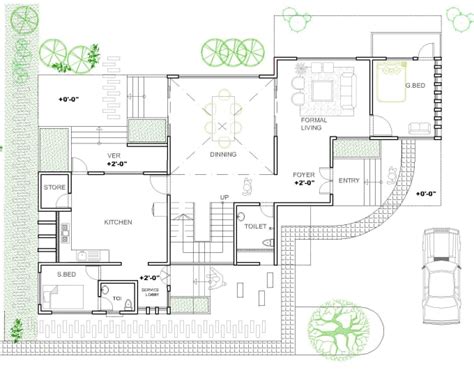 2d Floor Plan Elevation And Section By Nuruddin6027 Fiverr