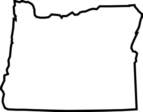 Oregon Outline Png