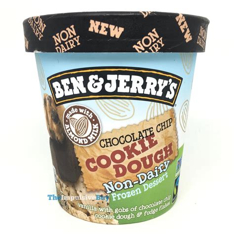 Review Ben And Jerrys Chocolate Chip Cookie Dough Non Dairy Frozen