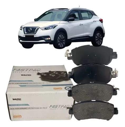 Pastilha Freio Dianteira Cerâmica Nissan Kicks 2023 Willtec