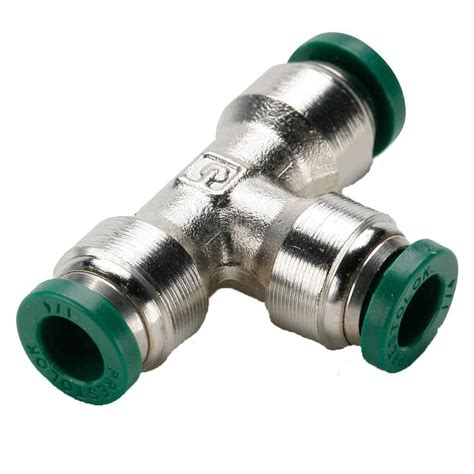 Prestolok Plp Union Tee Push To Connect Fitting Plated Brass