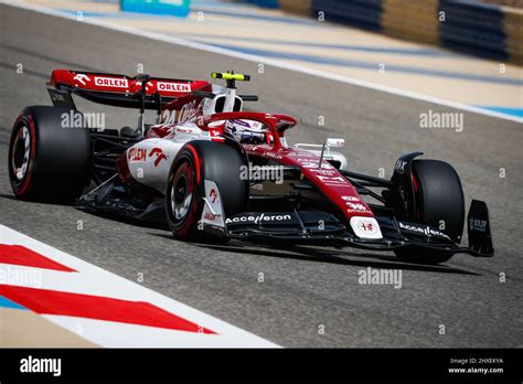 Bahrain VAE 12 März 2022 24 ZHOU Guanyu Chi Alfa Romeo F1 Team