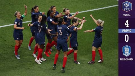 Favoritas En Casa Francia Debuta En El Mundial Femenino Con Goleada