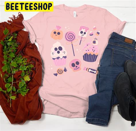 Spooky Cute Halloween Candy Trending Unisex Shirt - Beeteeshop