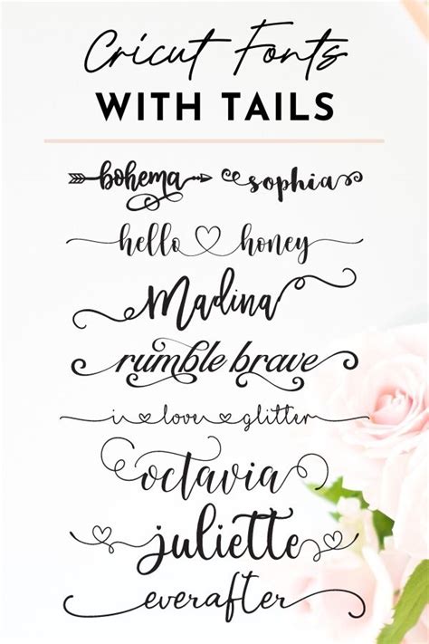 Digital Cricut Fonts Procreate Fonts Handwritten Fonts Craft Fonts