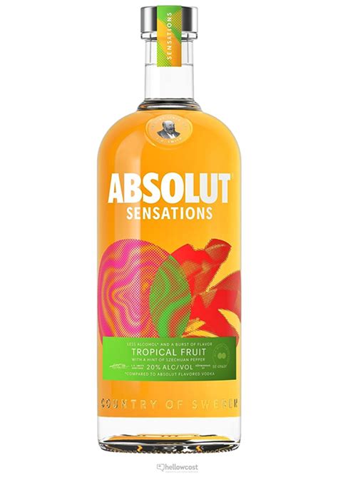 Absolut Sensations Tropical Fruit Vodka 20º 100 cl Hellowcost