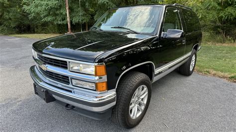 1997 Chevrolet Tahoe For Sale At Auction Mecum Auctions