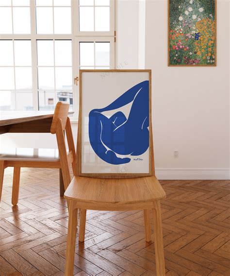 Henri Matisse Cut Outs Poster Matisse Blue Nude Art Print Nu Etsy Uk
