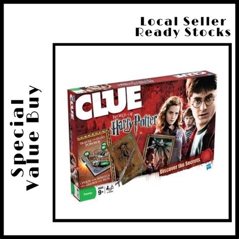 READYSTOCK Cluedo World Of Harry Potter Board Game Classical Party