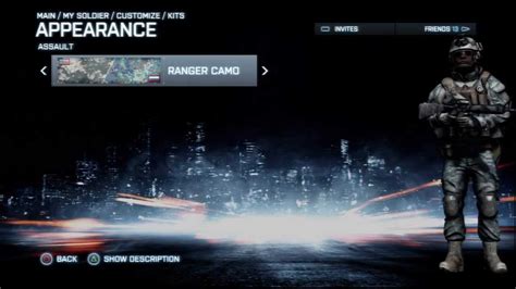 All Camos On Battlefield 3 Including Spec Ops All Black Youtube