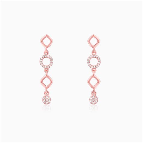 Anushka Sharma Rose Gold Queen Of Dreams Earrings Giva Jewellery