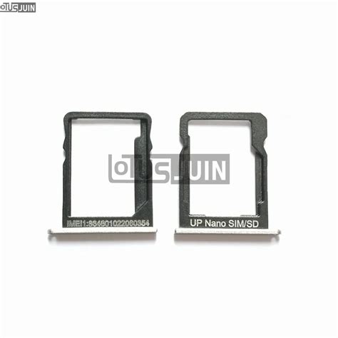 1set New Nano Sim Card Tray Micro Sd Card Holder Slot Adapter Parts For Huawei Honor 6 Plus