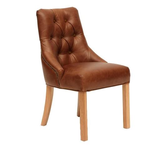 Straight Back Leather Chairs | aohdecor