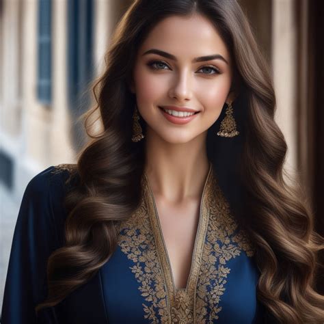 Young Beautiful Woman Long Hair Elegant Too Beauti By Ertugrul196714 On