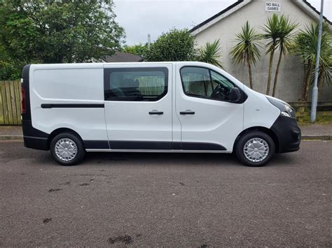Finance Available Factory Double Cab 2019 Vauxhall Vivaro Long Wheel