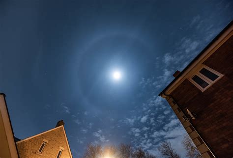 Moon Halo South Wales 5320 Imaging Lunar Stargazers Lounge