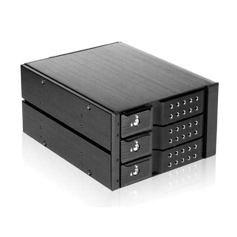 IStarUSA 2 X 5 25 To 3 X 3 5 SAS SATA 6 Gb S BPN DE230SS BLACK