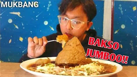 MUKBANG Bakso Super Jumbo🤤 - YouTube