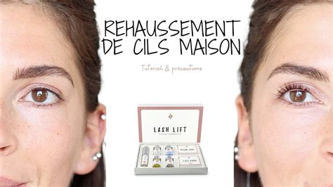 Rehaussement de cils à realiser soi même Lash lift Iconsign YouTube