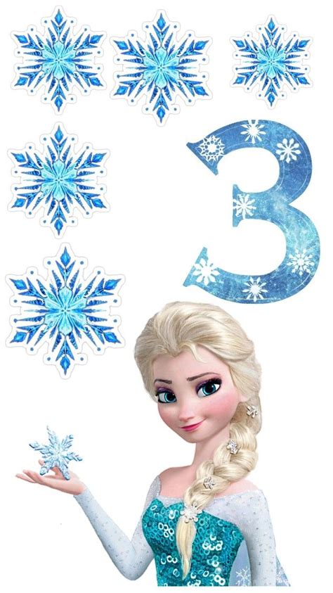 Frozen Topper Frozen Elsa Cake Topper Frozen Cake Topper Elsa Cake