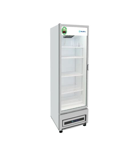 METALFRIO RB270 Refrigerador Vertical 1 Puerta De Cristal 340 Lts