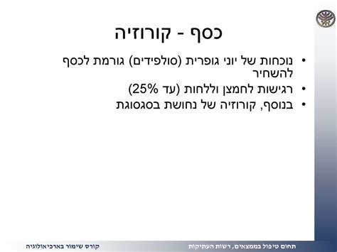 טיפול בממצאים מעבדת מתכות Ppt Download