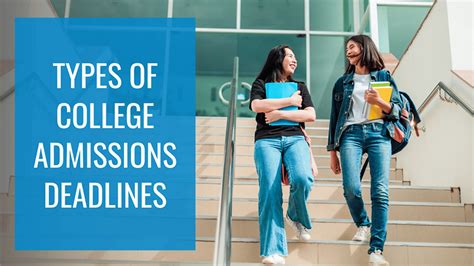 Types of College Admissions Deadlines | Solomon Admissions Consulting