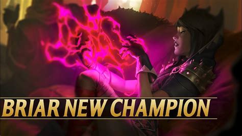 Briar New Vampire Champion And Artistic Ink Mage League Of Legends Youtube