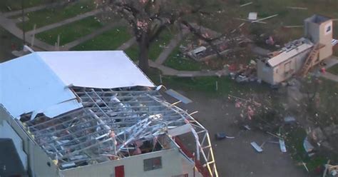 Tornadoes Rip Through Tulsa Oklahoma Cbs News