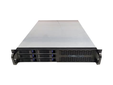 Logic Case SC 2306A 550 2U Server Case W 6x 3 5 Hot Swappable SATA SAS Drive Bays 2 X 5 25