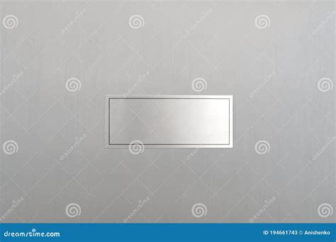 A Sign on the Steel Door To the Lab Stock Image - Image of equipment ...