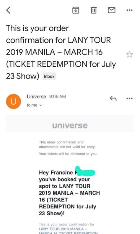 LOWERBOX A REGULAR LANY LIVE IN MANILA 2019 Tickets Vouchers Event