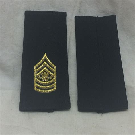 Military Army Uniform Shoulder Epaulet Insignia Lot 2 Command