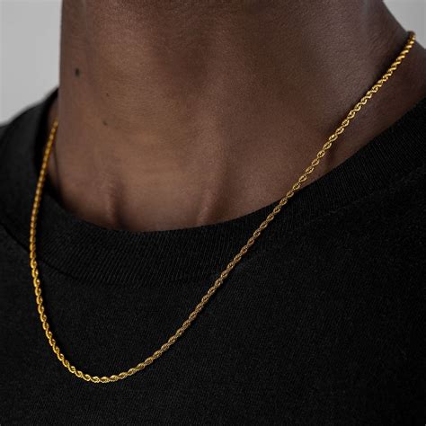 rope gold glassbox