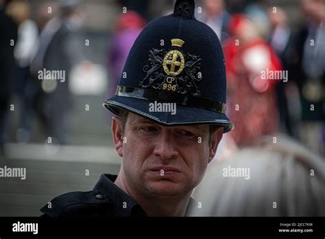 Portrait Of A Police Officer Stock Photo Alamy
