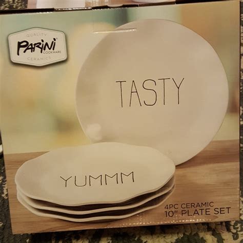 NIB Parini Dining Parini Cookware Dish Set Color White/Black | Etsy