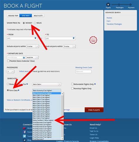 Delta Fare Class Order On Delta Com Eye Of The Flyer