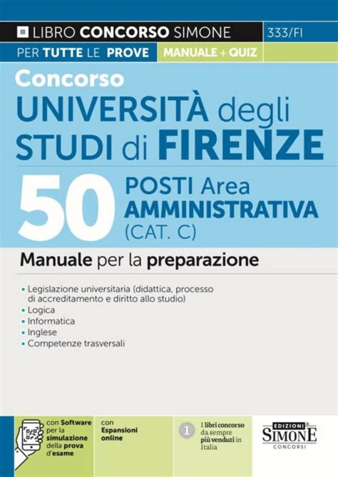 Concorso Universit Firenze Collaboratori Amministrativi